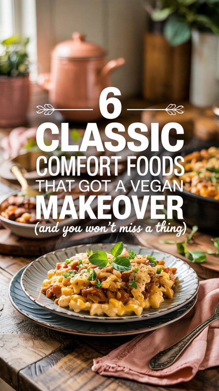 6 Classic Comfort Foods That Got a Vegan Makeover (And You Won’t Miss a Thing)