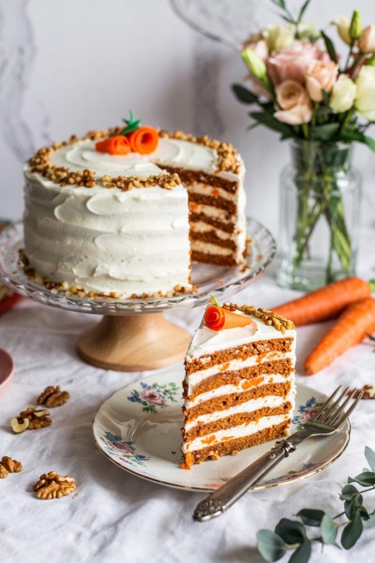 Grandma’s Moist Carrot Cake, Reimagined Vegan (But You’d Never Guess)