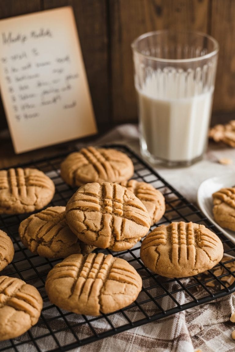 These Vegan Peanut Butter Cookies Use a WW2 Ration Trick That Still Works