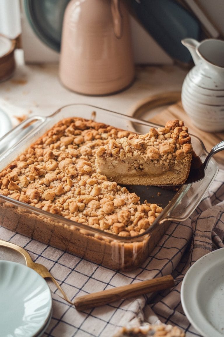 Crumb-Topped Vegan Coffee Cake Straight from a 1950s Brunch