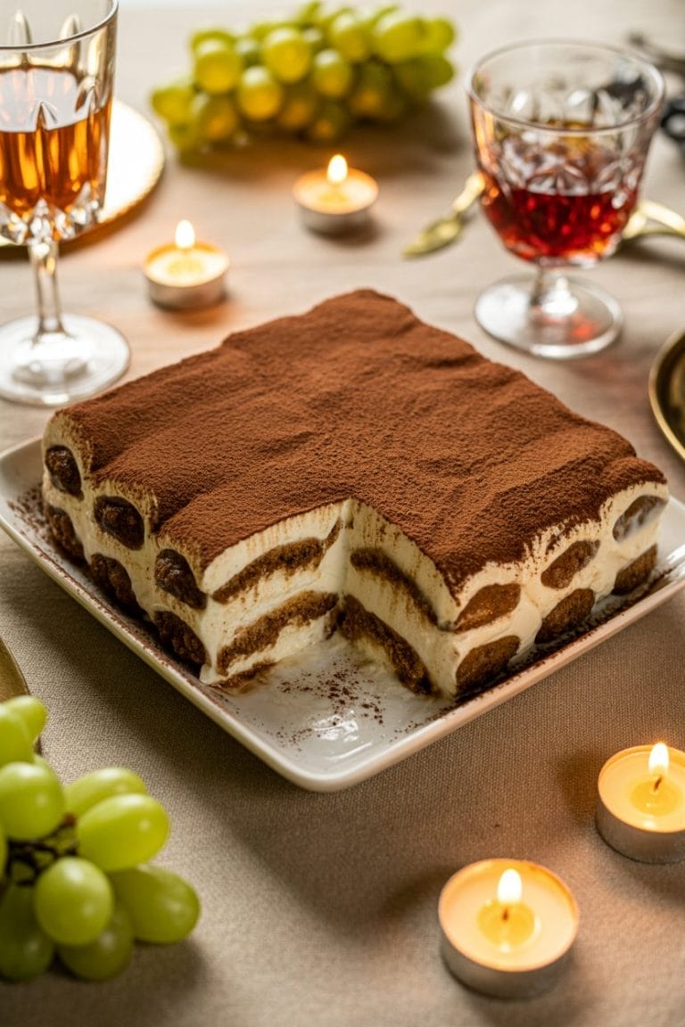 This Eggless Vegan Tiramisu Tastes Like 1980s Dinner Parties