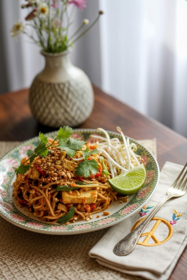 Pad Thai Meets 1960s Fusion Vibes—Now 100% Vegan