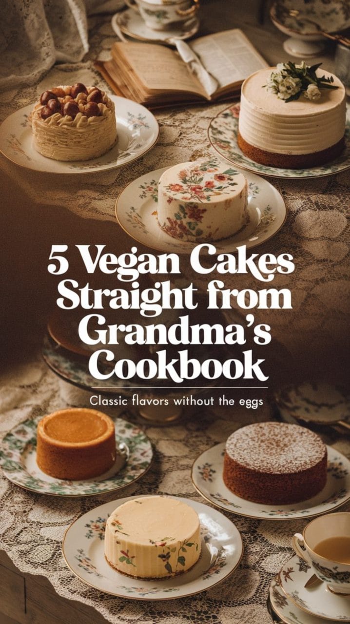 These 5 Vegan Cakes Are Straight From Grandma’s Cookbook (Minus the Eggs)