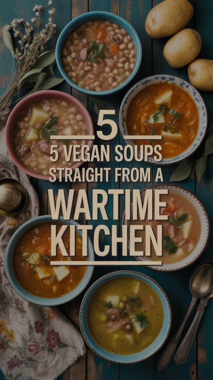 5 Vegan Soups Straight from a Wartime Kitchen